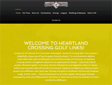 Tablet Screenshot of heartlandcrossinggolf.com